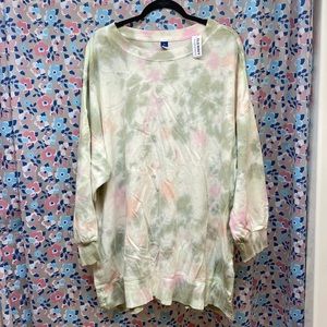 NWT 3x tunic sweatshirt